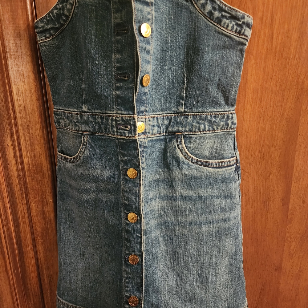 Crewcuts Blue Denim Dress